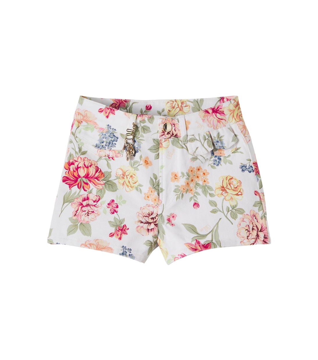 Bedruckte Shorts aus Baumwolle | Chloé Kids