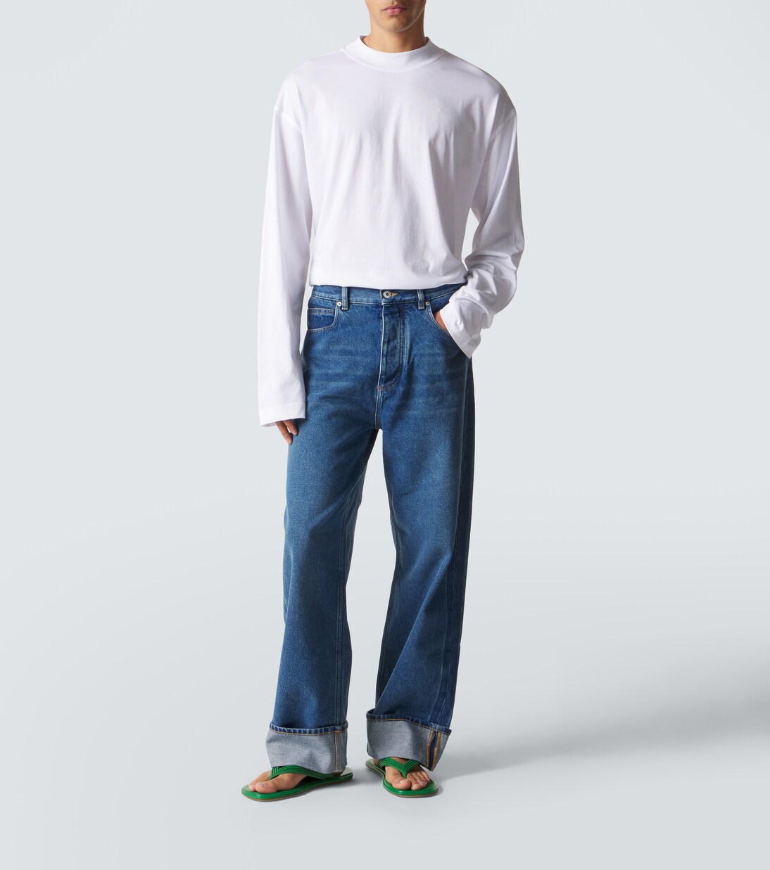 Sampieri thong sandals | Bottega Veneta