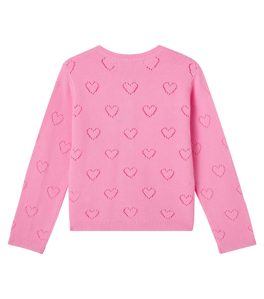 Lilou open-knit cotton cardigan | Bonton