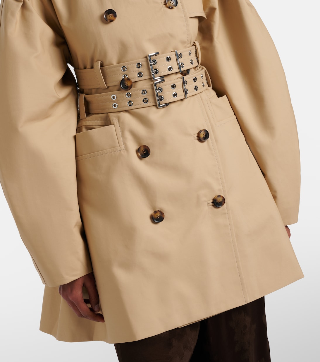 Cotton trench coat | Ganni