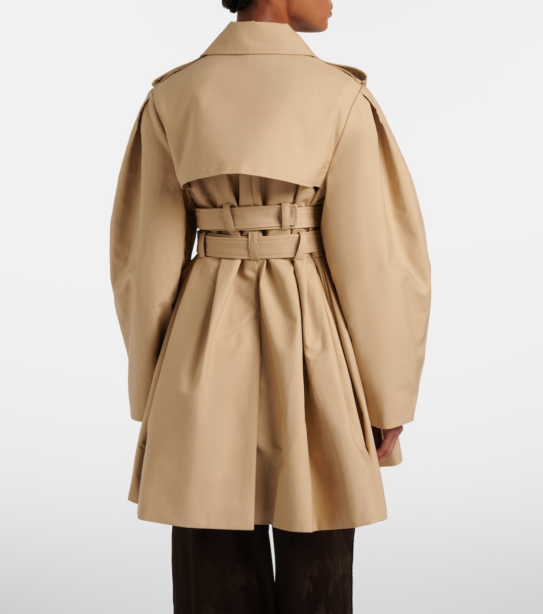 Cotton trench coat | Ganni