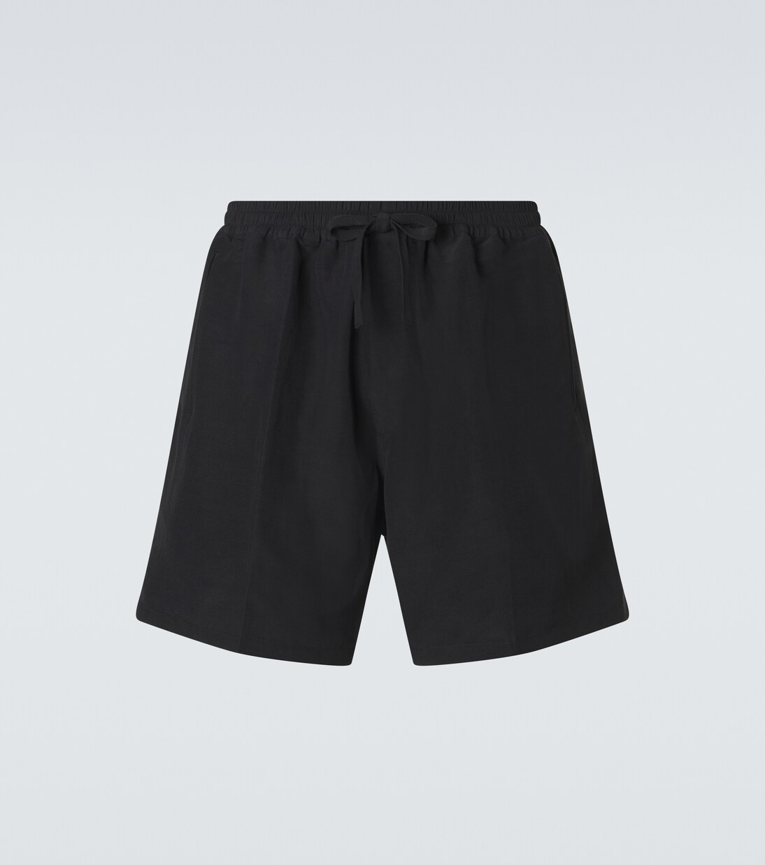 Bermuda-Shorts Julian aus Leinen und Seide | Umit Benan