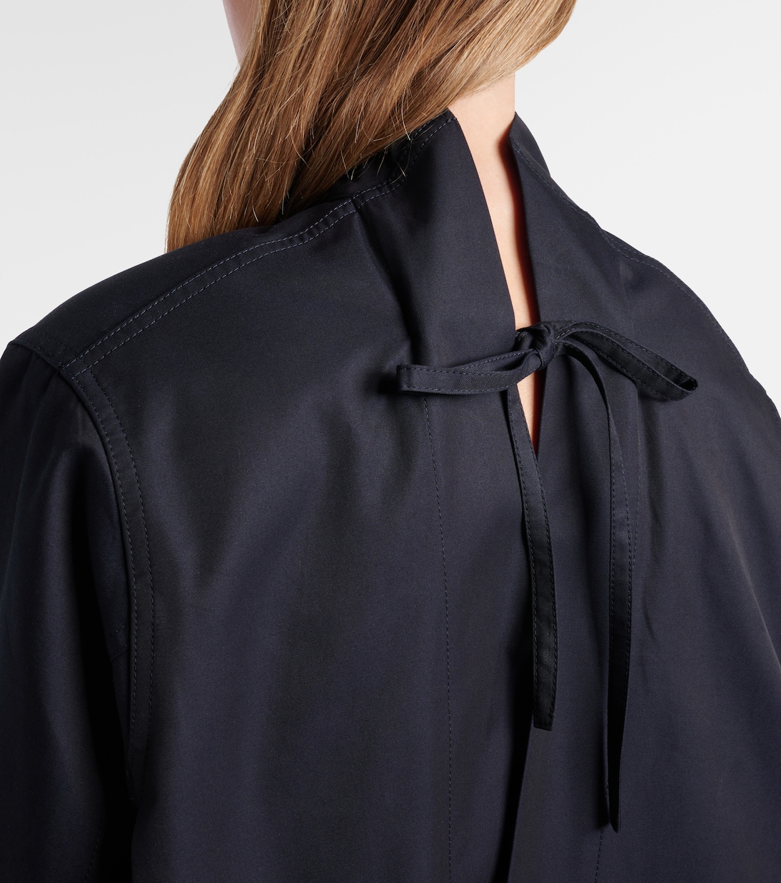 Reversible cotton gabardine jacket | Alaïa