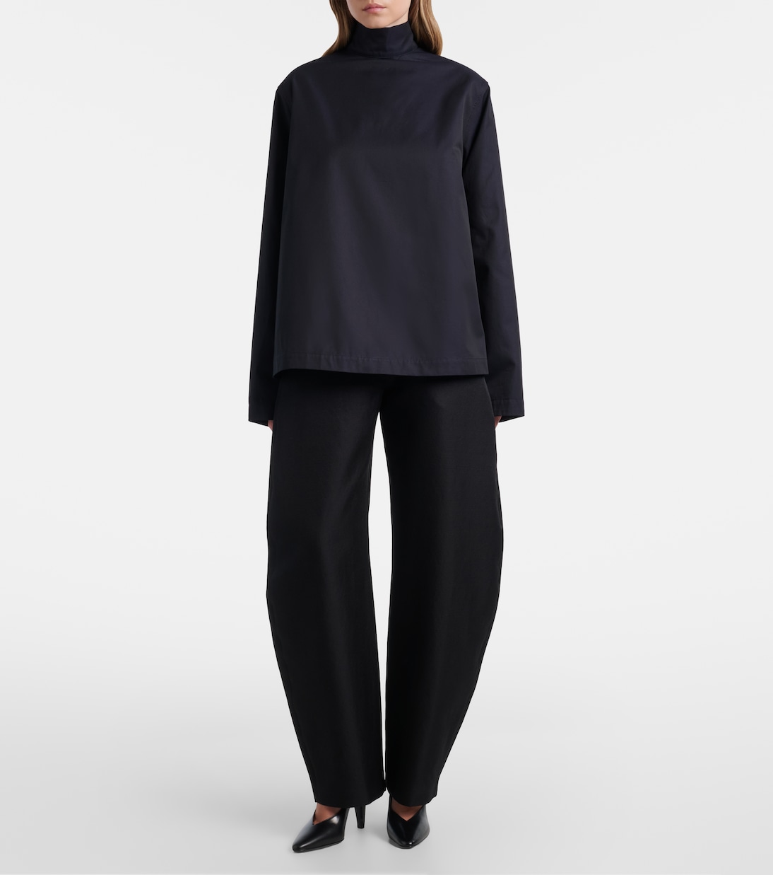 Reversible cotton gabardine jacket | Alaïa
