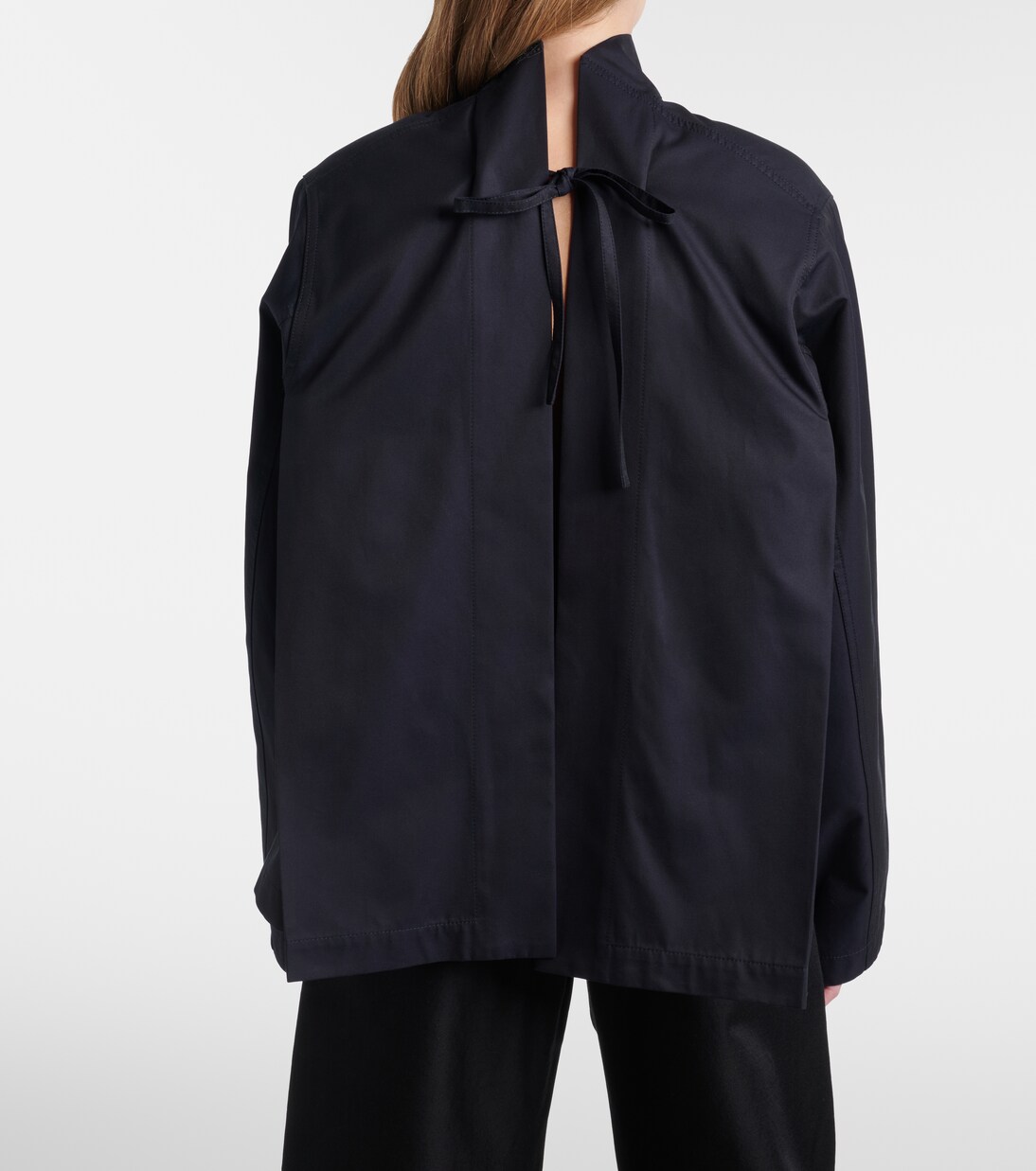Reversible cotton gabardine jacket | Alaïa
