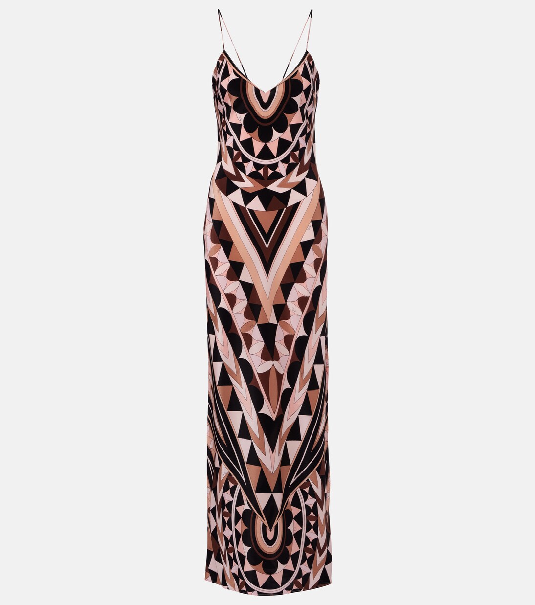 Manuba silk crêpe de chine gown | Pucci