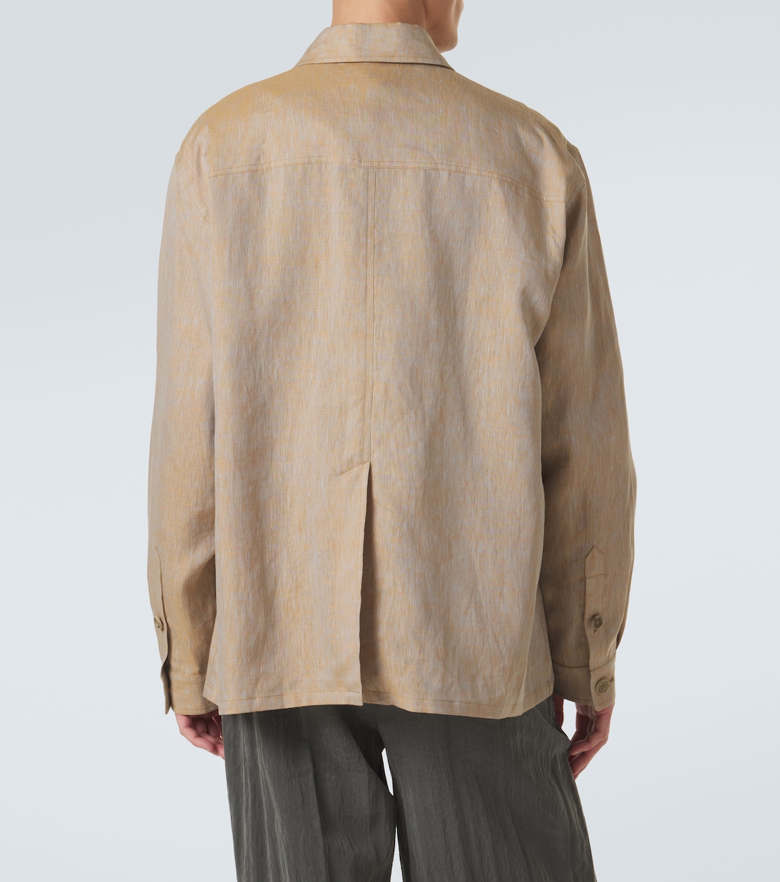 Linen overshirt | Giorgio Armani