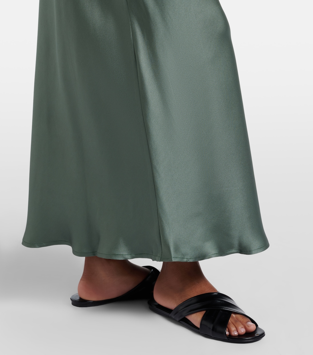 Tallin silk maxi dress | Asceno