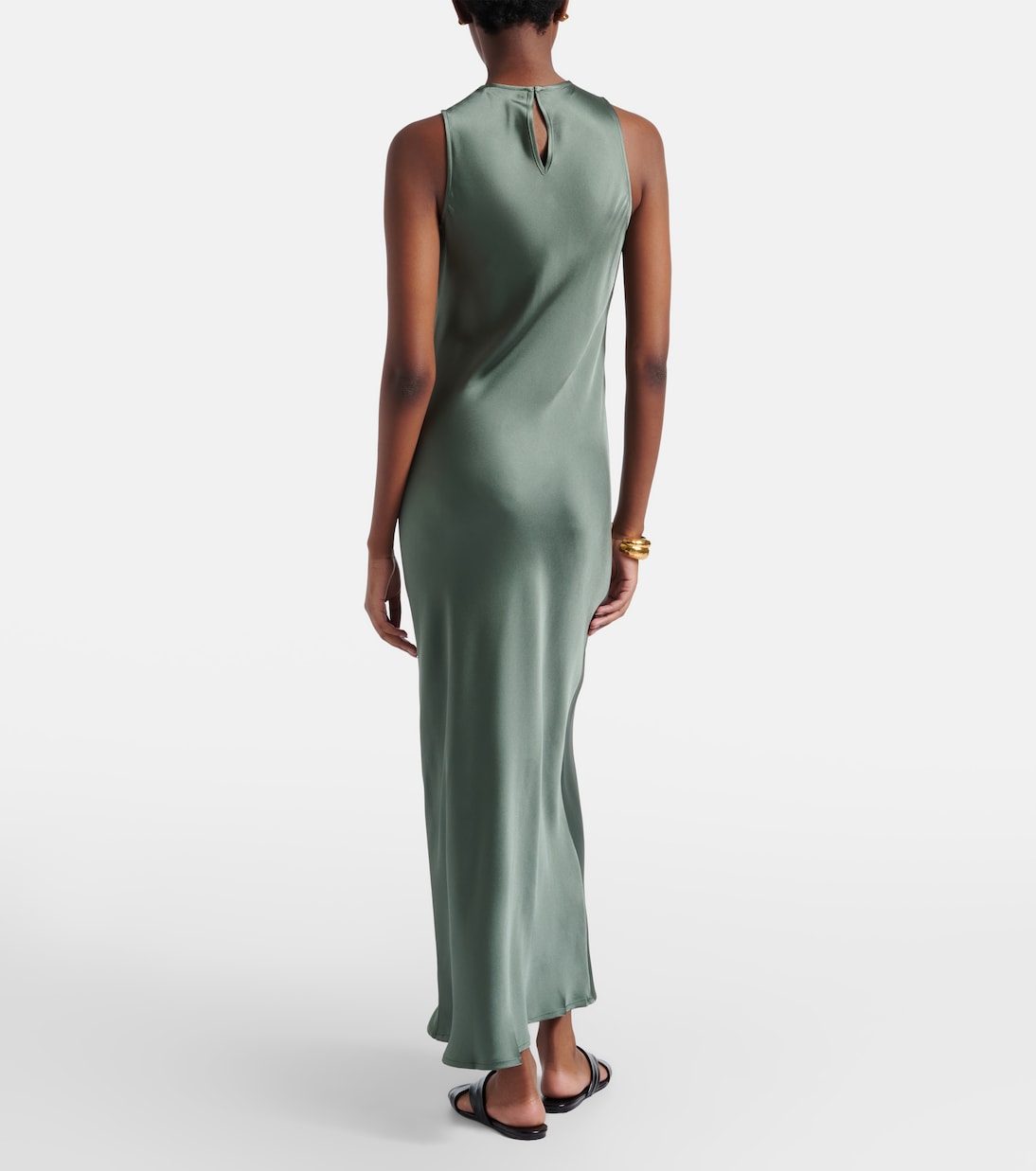 Tallin silk maxi dress | Asceno