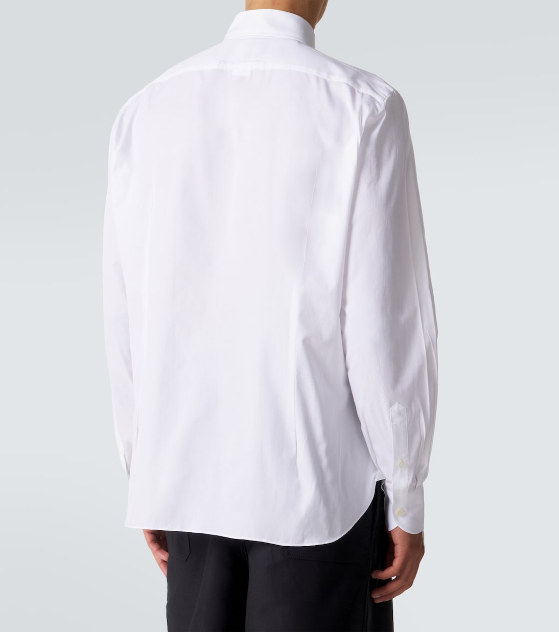 x Luigi Borrelli printed cotton shirt | Junya Watanabe