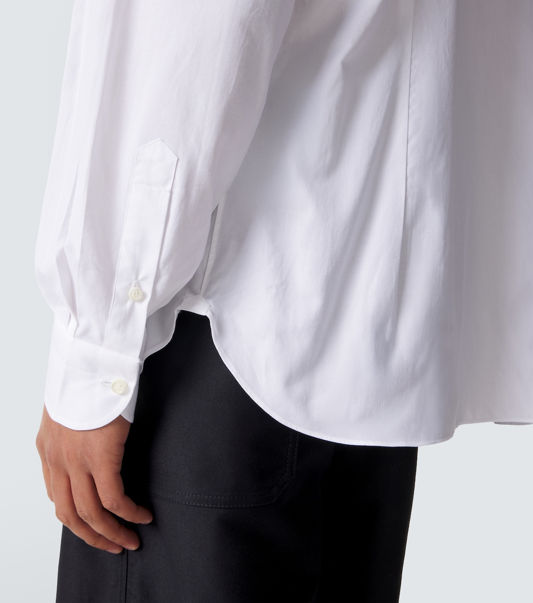 x Luigi Borrelli printed cotton shirt | Junya Watanabe
