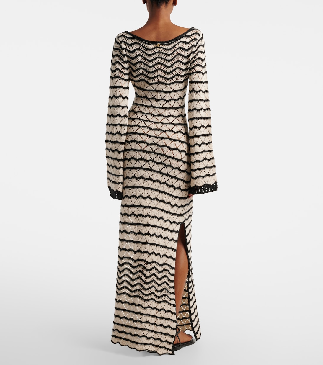 Rey crochet cotton-blend maxi dress | Bananhot
