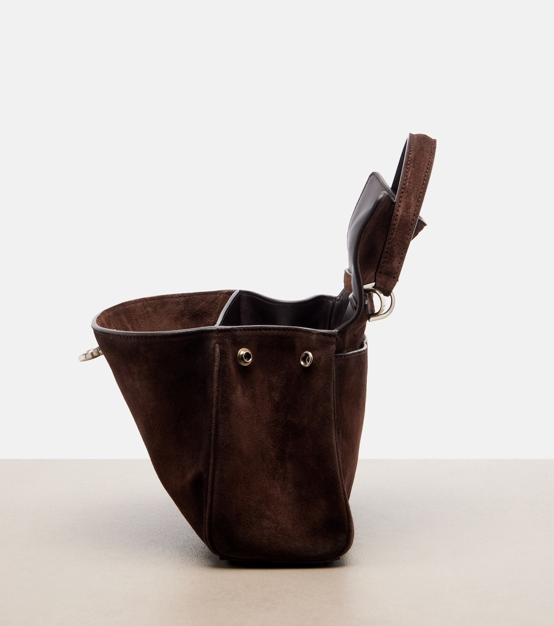 Henkeltasche Rodeo Mini aus Veloursleder | Balenciaga