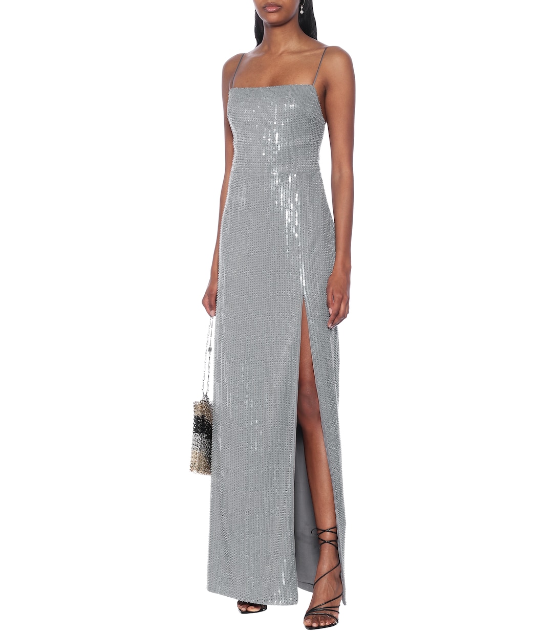 Robe mit Pailletten | Rasario