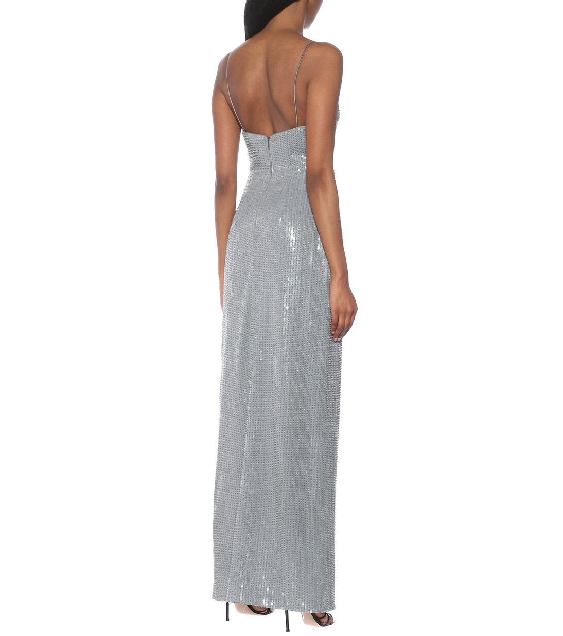 Robe mit Pailletten | Rasario