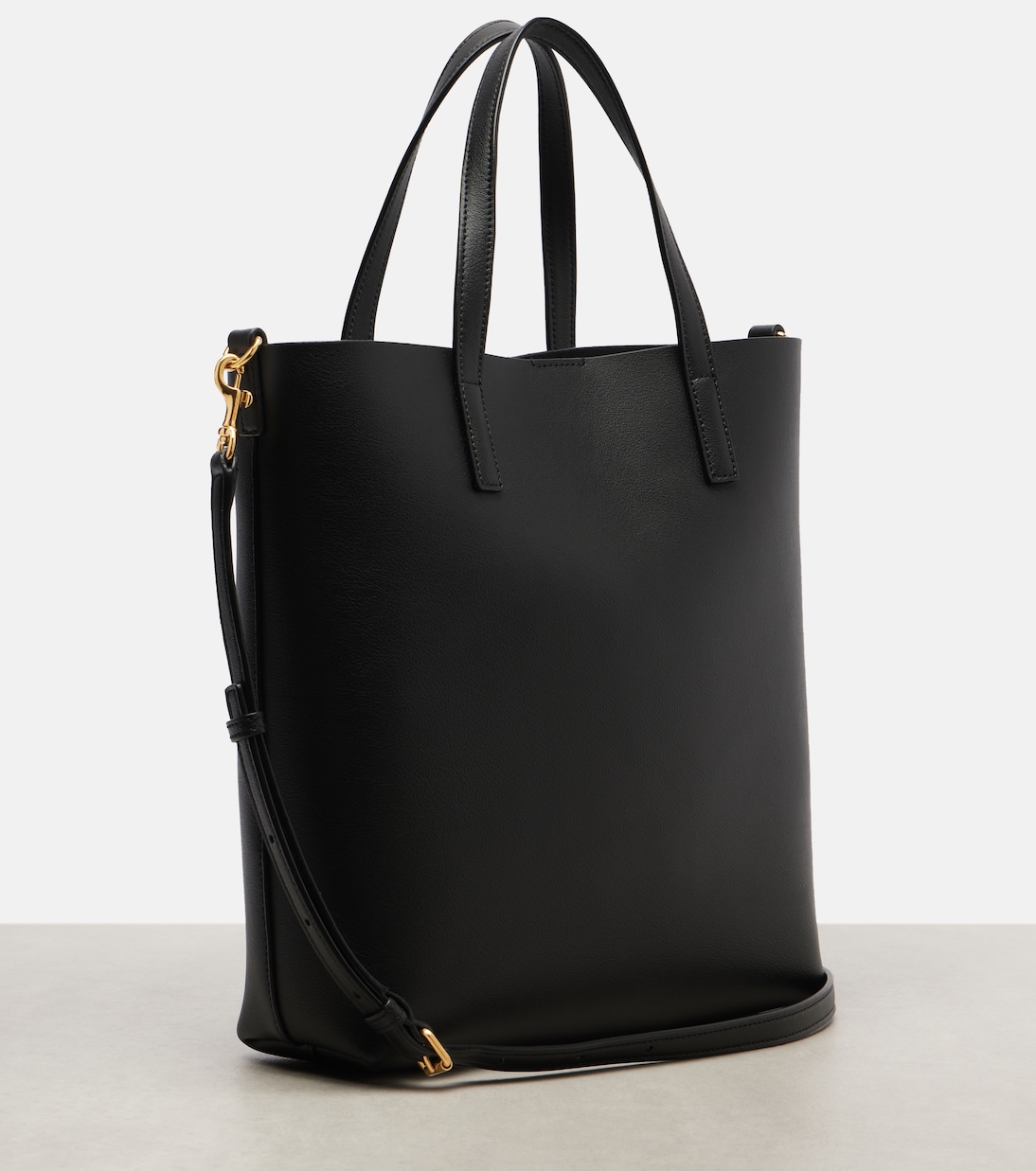 Toy Shopping N/S leather tote bag | Saint Laurent