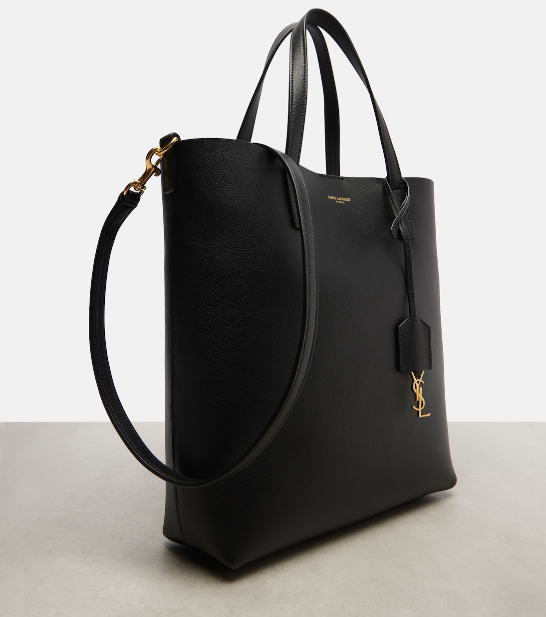Toy Shopping N/S leather tote bag | Saint Laurent