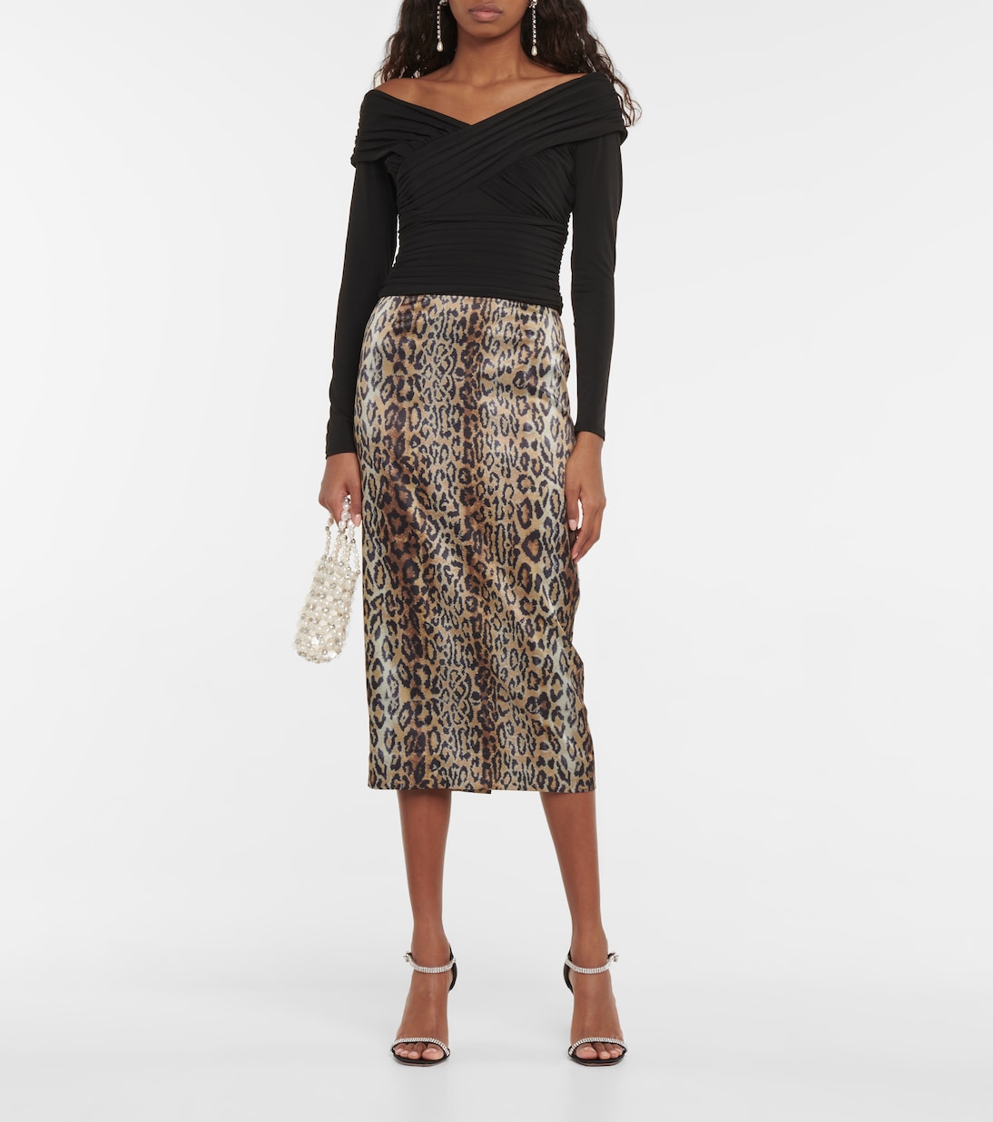 Bedruckter Midirock Tasha | Rotate