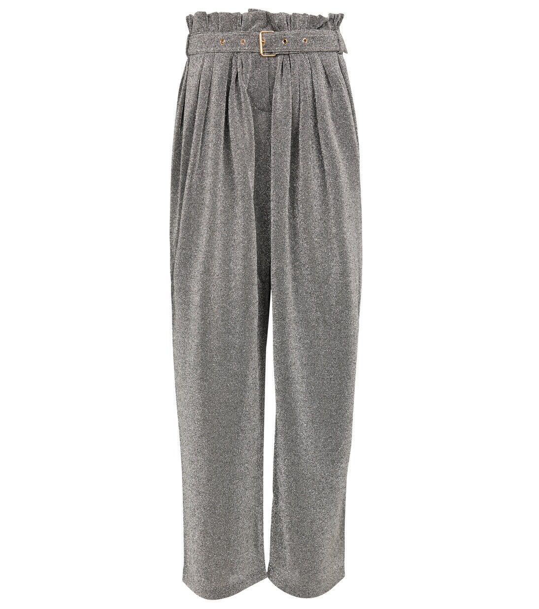 Pantalon ample en Lurex® mélangé | Balmain