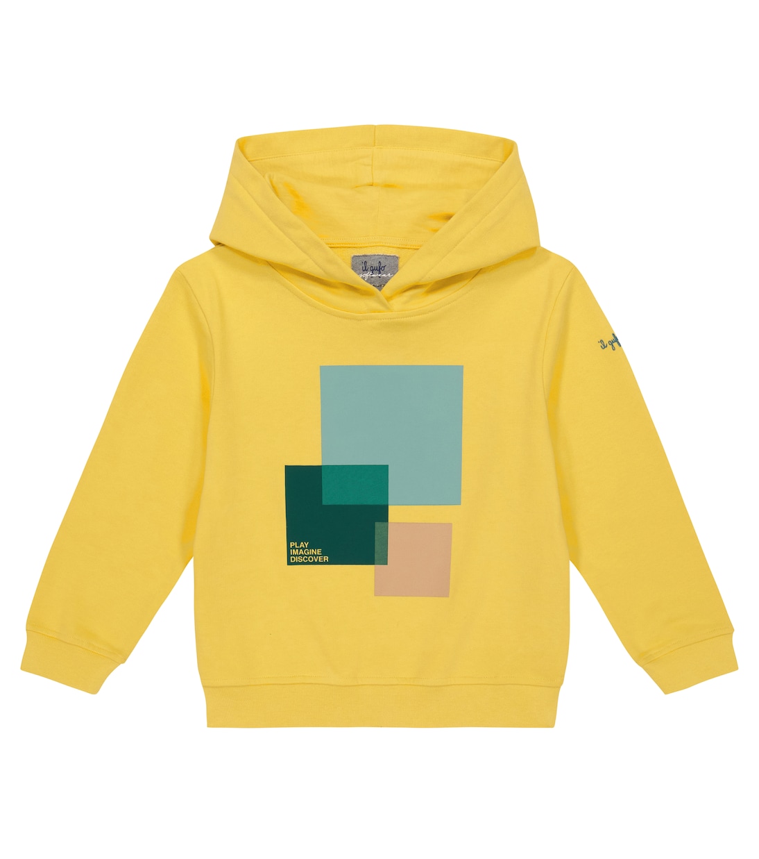 Bedruckter Hoodie aus Baumwolle | Il Gufo