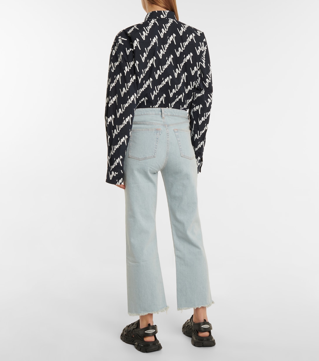 High-Rise Flared Jeans Emma Sneaker | 3x1 N.Y.C.