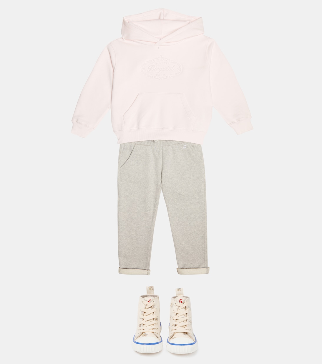 Sweat-shirt à capuche Aiana en coton à logo | Bonpoint