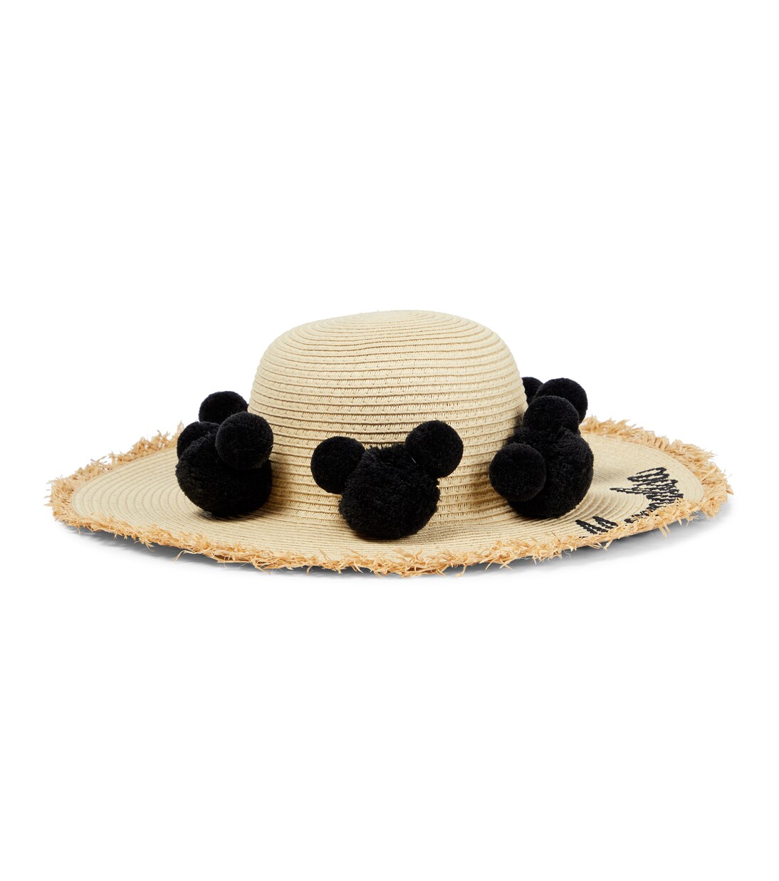 Embroidered straw hat | Monnalisa