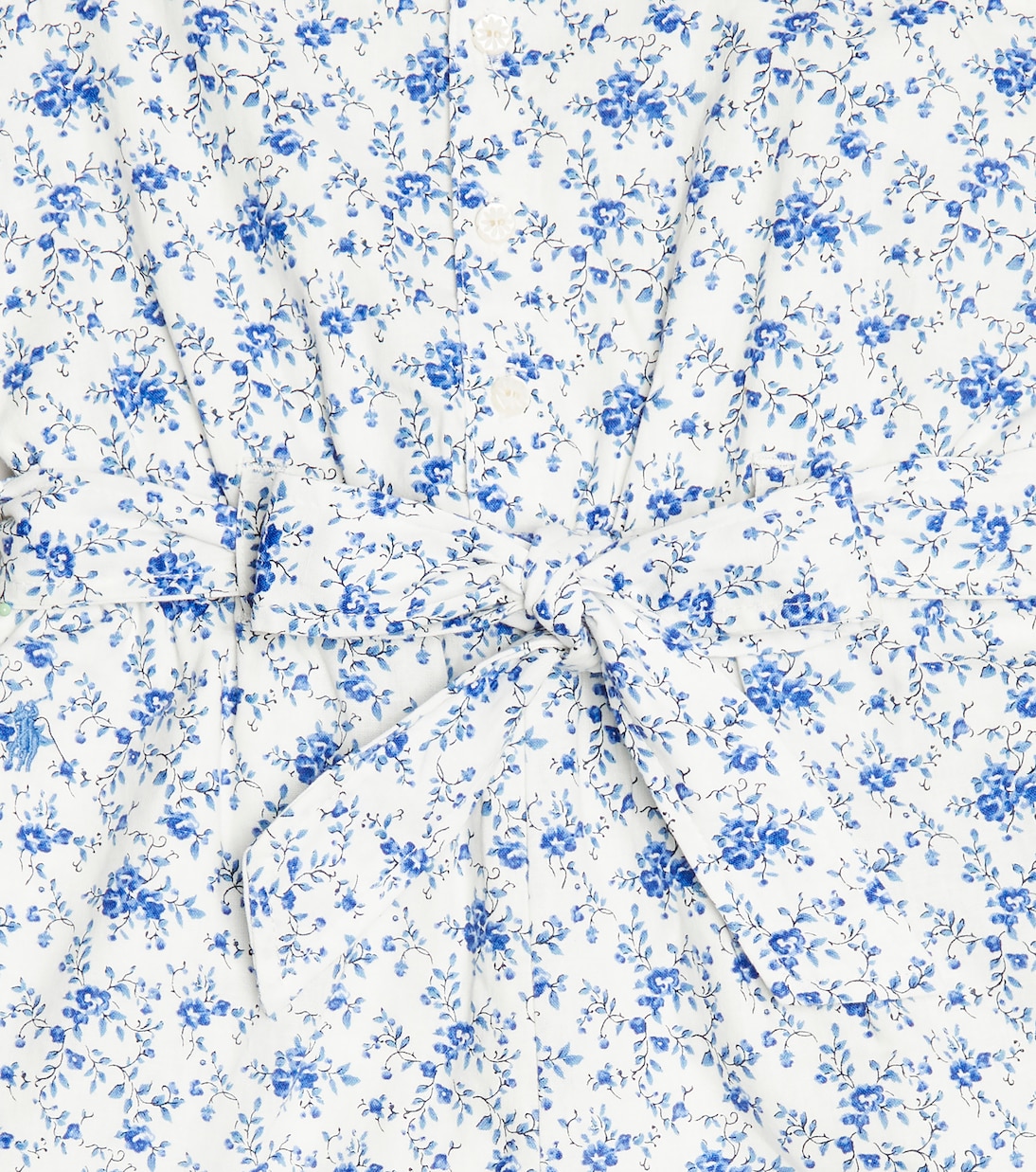 Floral linen and cotton jumpsuit | Polo Ralph Lauren Kids