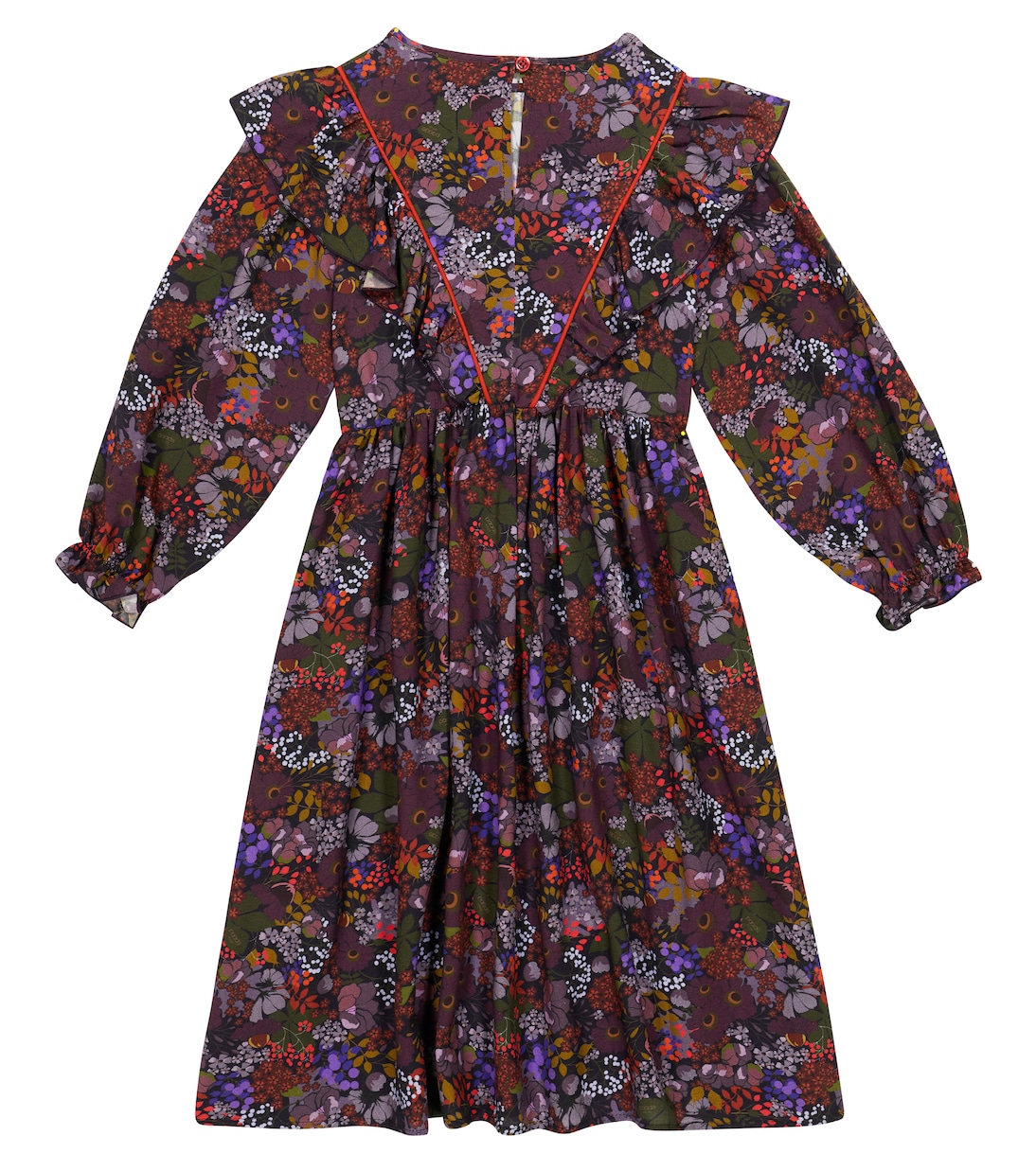 Robe en crêpe à fleurs | Paade Mode