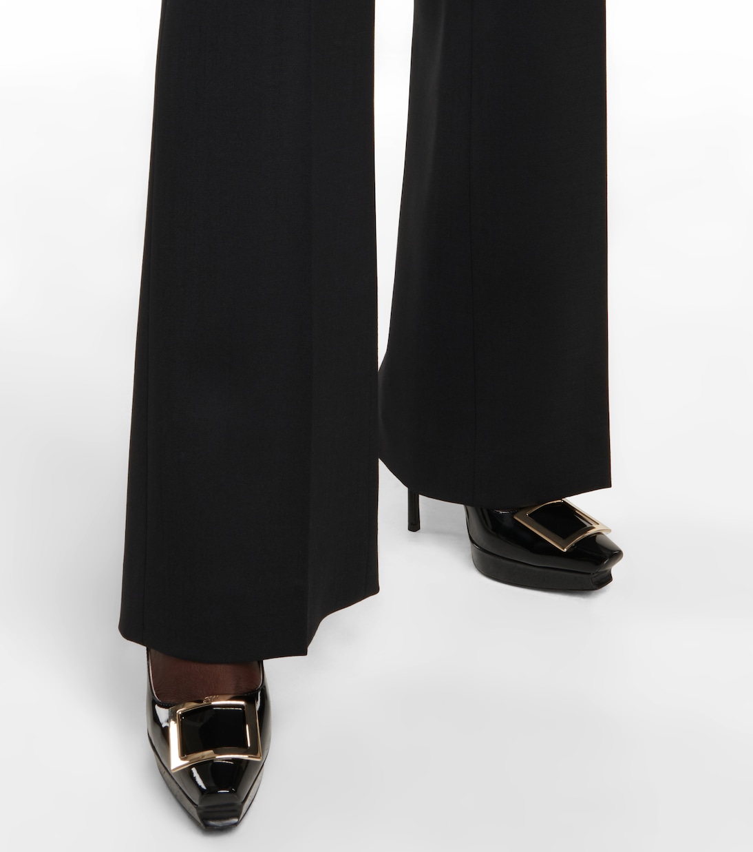 Plateau-Pumps Belle Vivier aus Lackleder | Roger Vivier