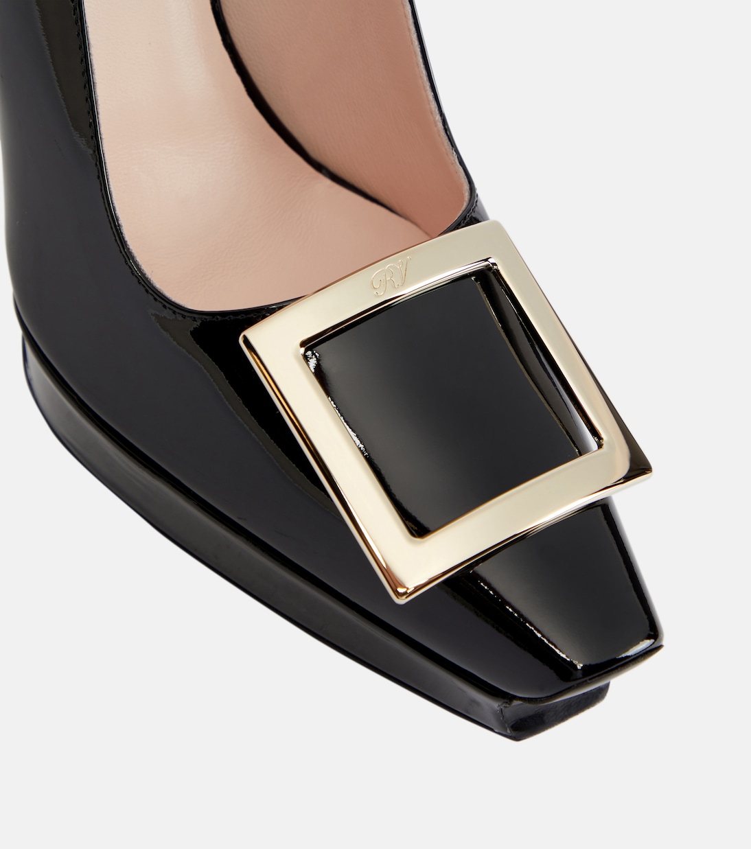 Plateau-Pumps Belle Vivier aus Lackleder | Roger Vivier