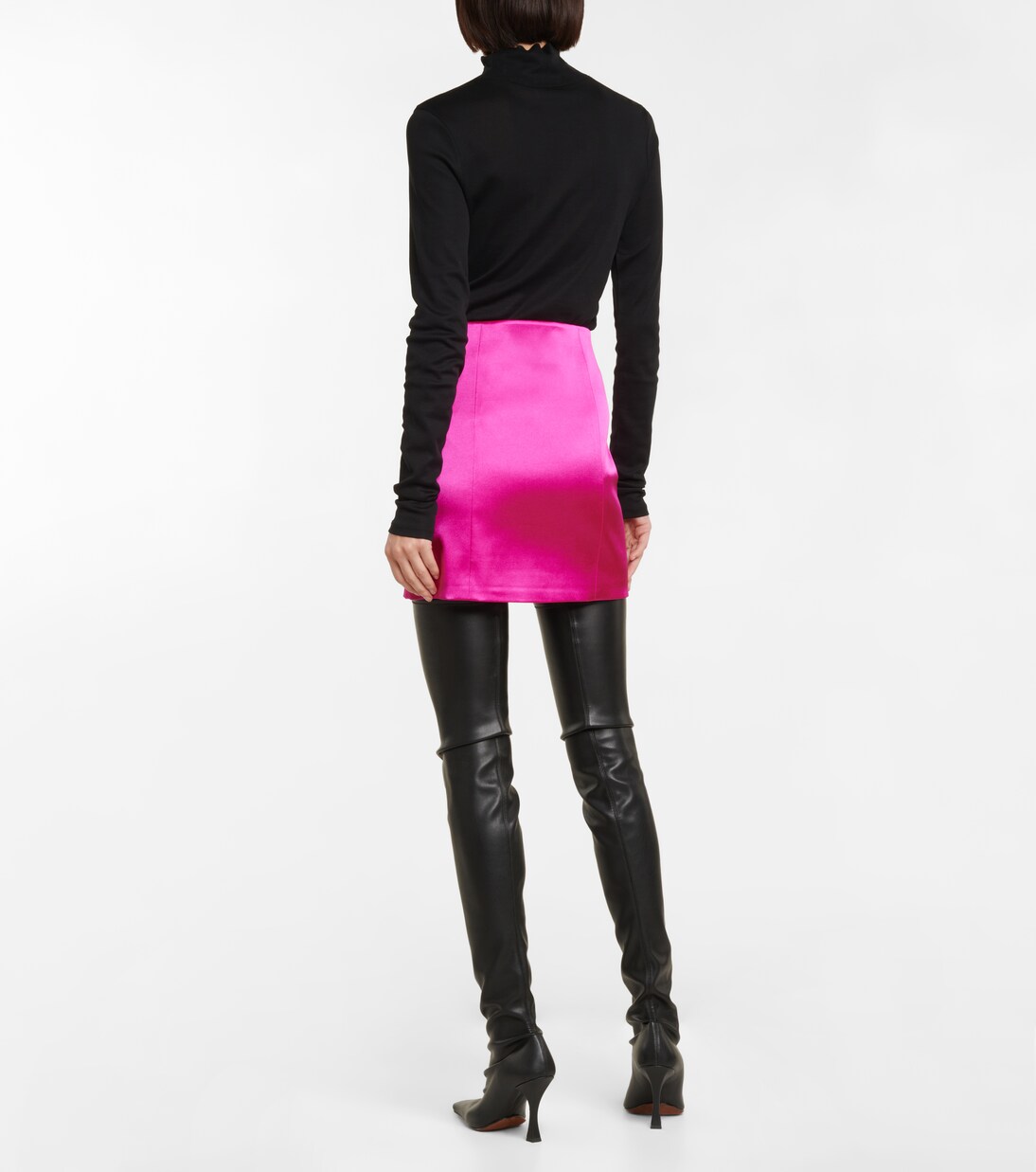 Minirock aus Satin | Frame