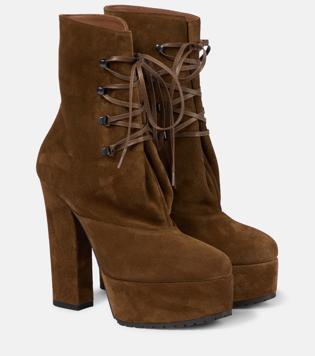 Trekk suede ankle boots | Alaïa