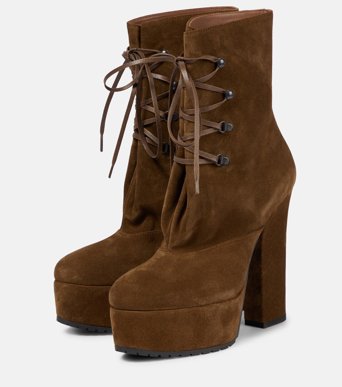 Trekk suede ankle boots | Alaïa
