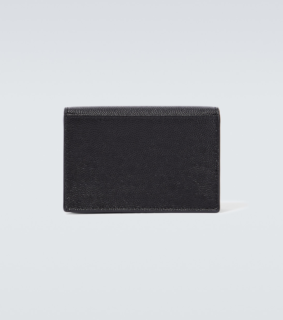 Logo leather card case | Saint Laurent