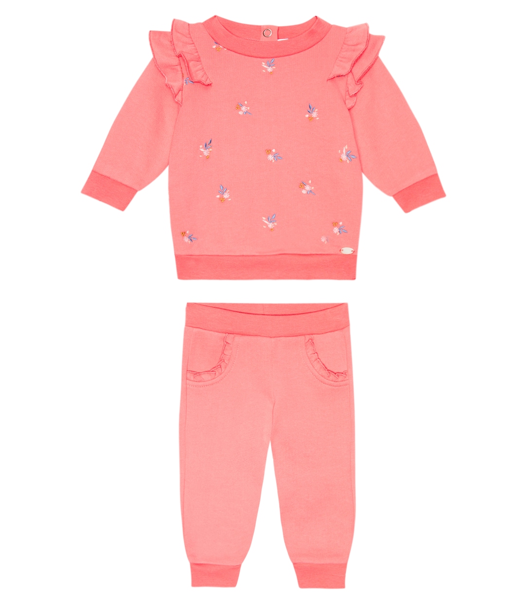 Baby cotton sweatshirt and pants set | Tartine et Chocolat
