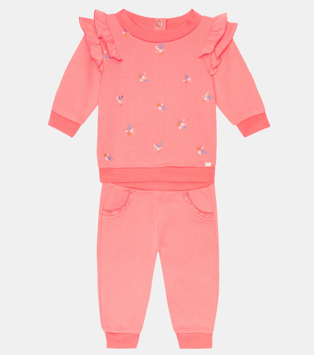 Baby cotton sweatshirt and pants set | Tartine et Chocolat