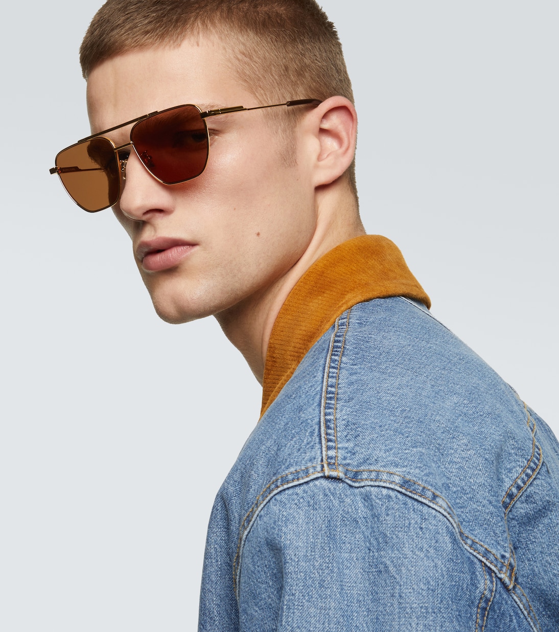 Lunettes de soleil aviateur | Bottega Veneta