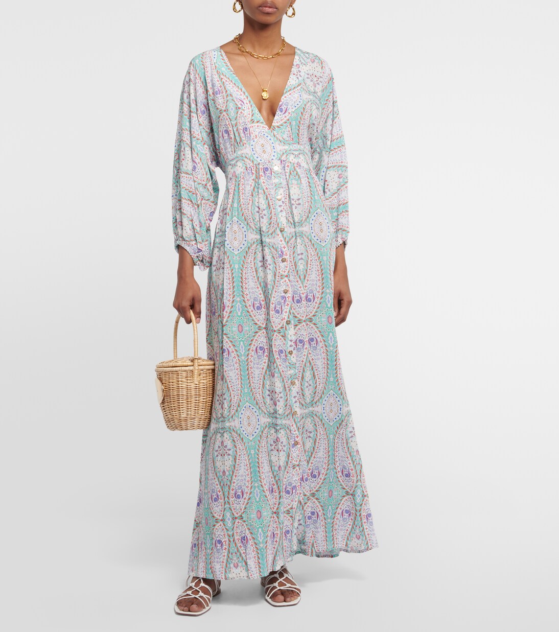Robe longue Seline imprimée | Melissa Odabash