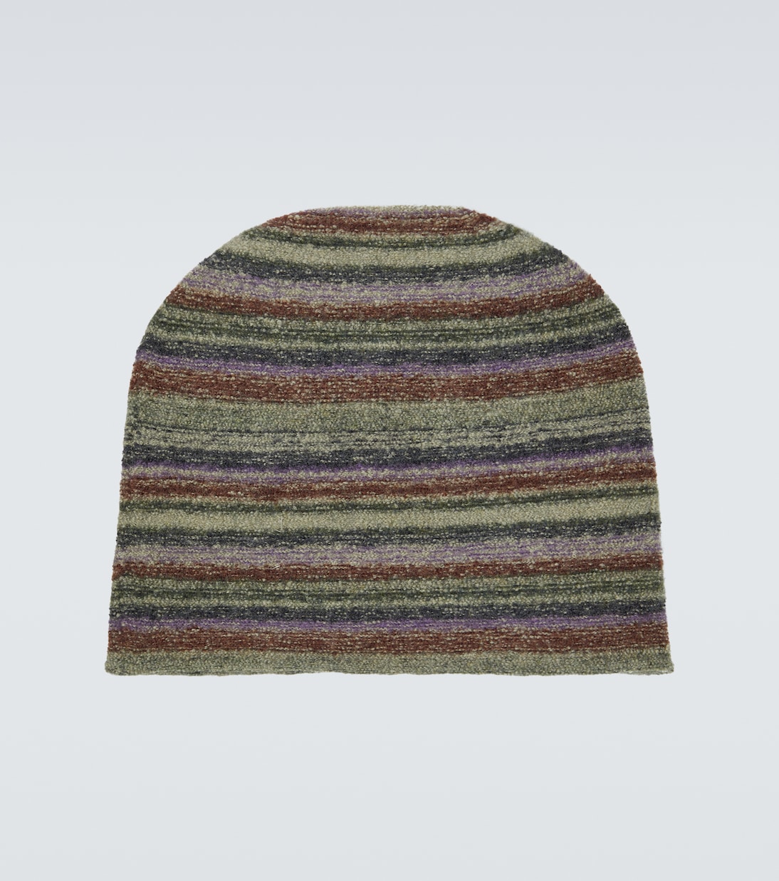 Gorro de lana virgen a rayas | Ranra