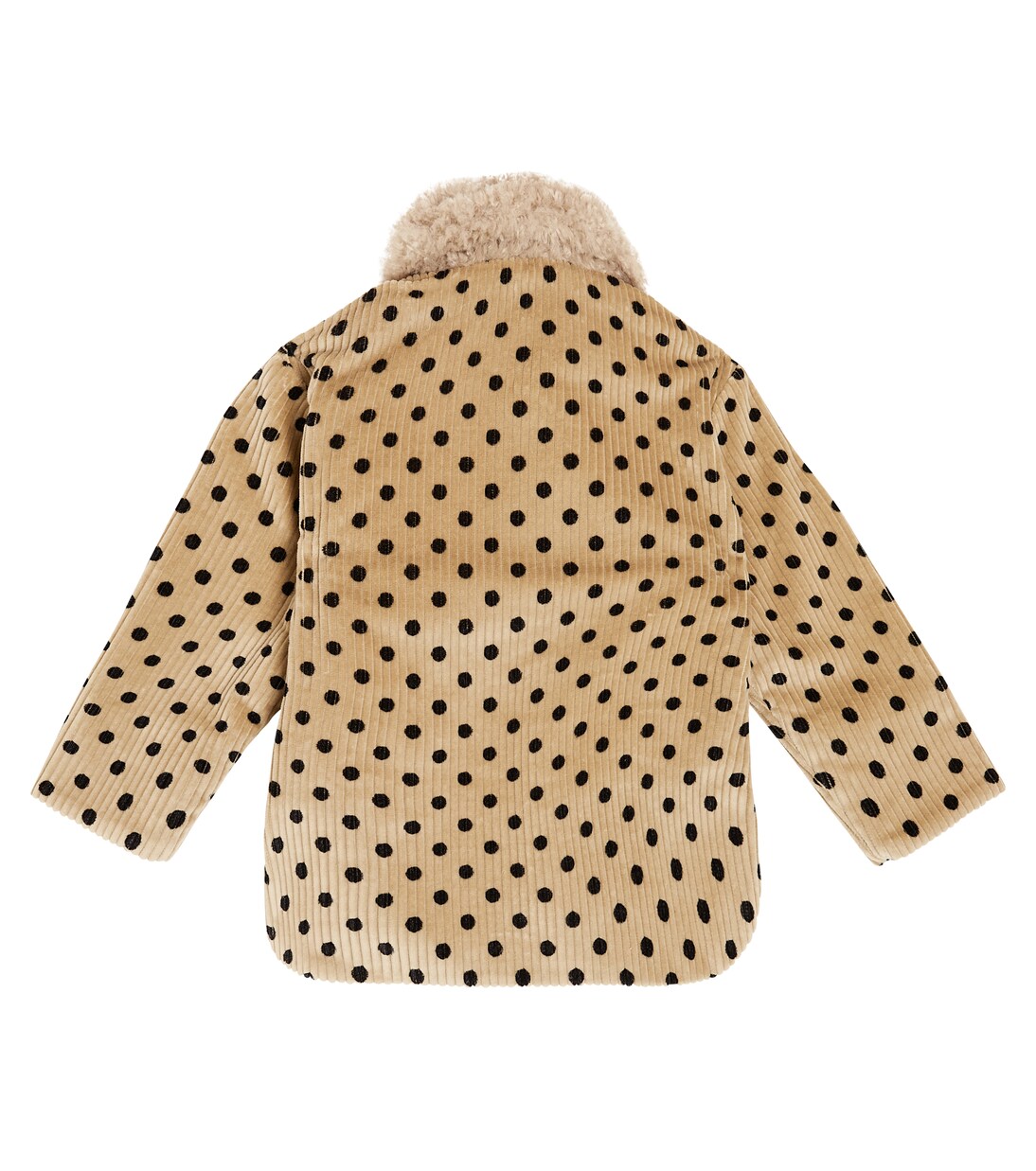 Blazer en velours côtelé de coton à pois | Paade Mode