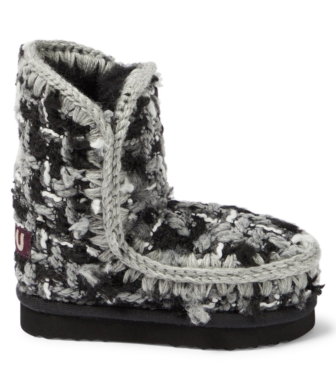 Tartan wool boots | Mou Kids