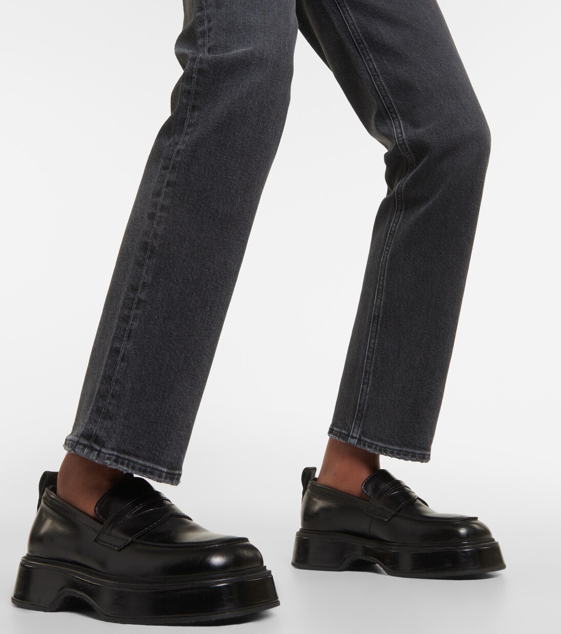 High-Rise Slim Jeans Stovepipe | Agolde