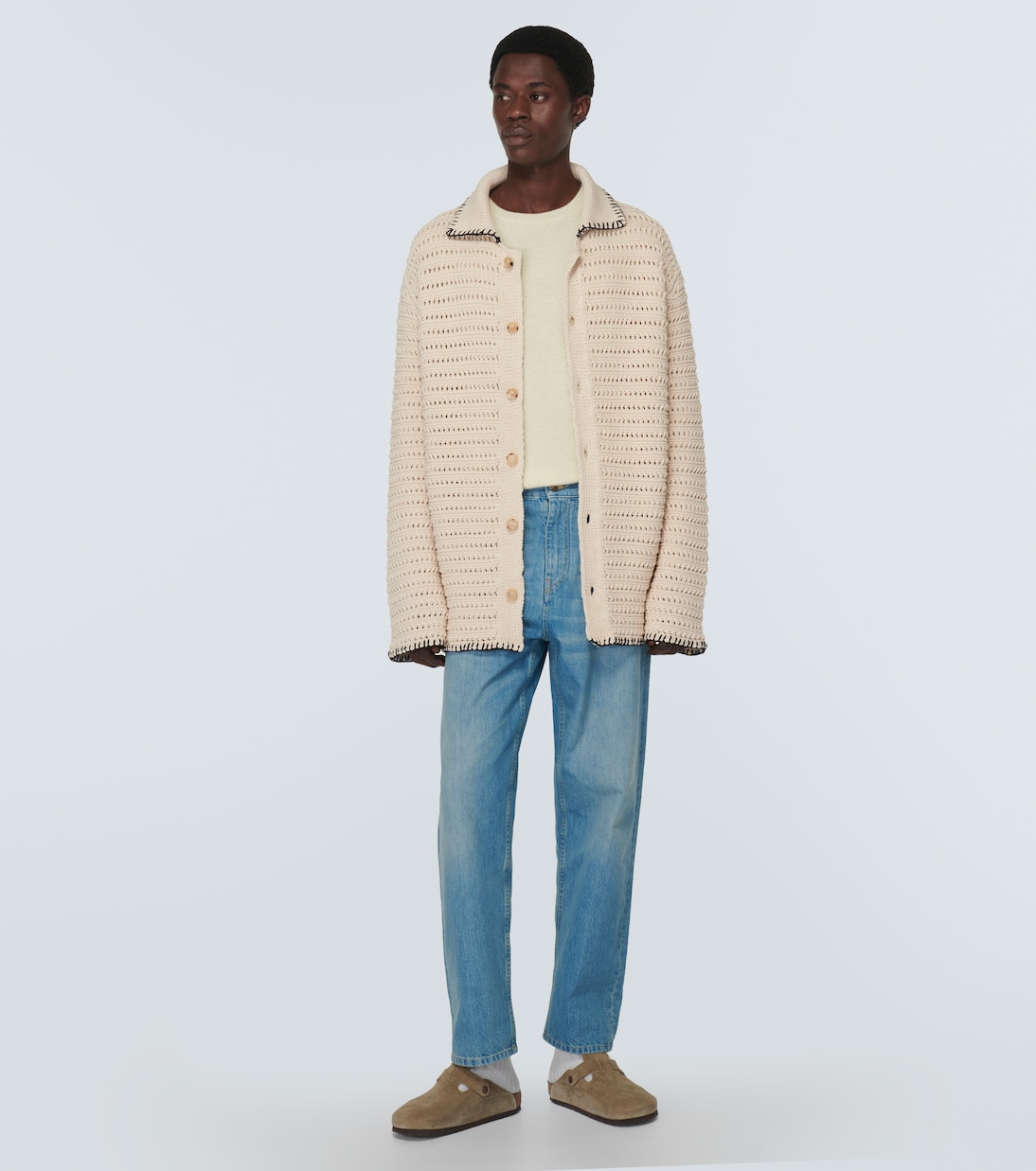 Kerala mid-rise straight jeans | Alanui