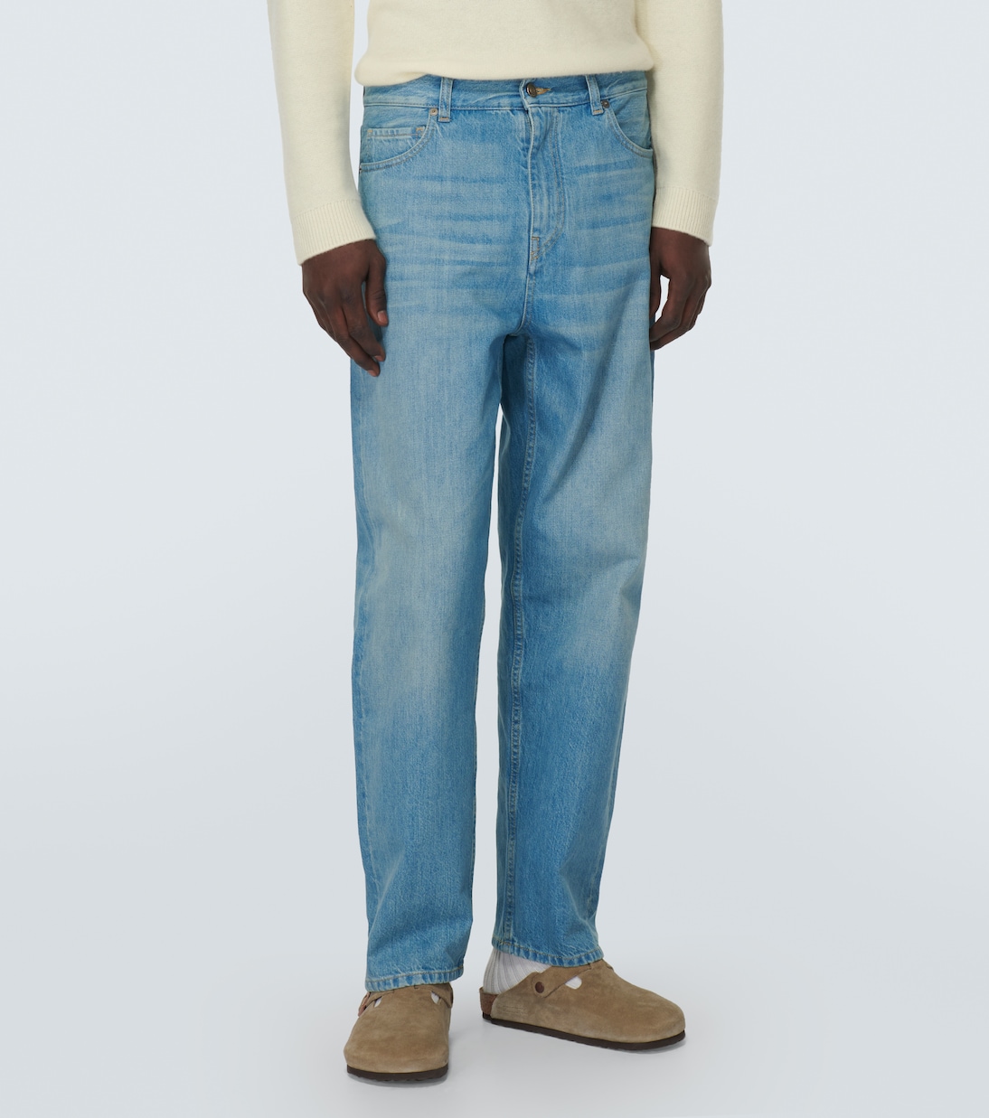 Kerala mid-rise straight jeans | Alanui