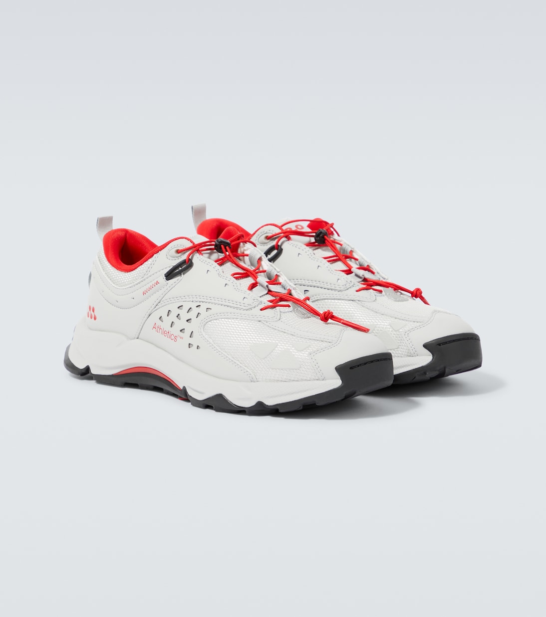 2.0 Low leather-trimmed sneakers | Athletics Footwear