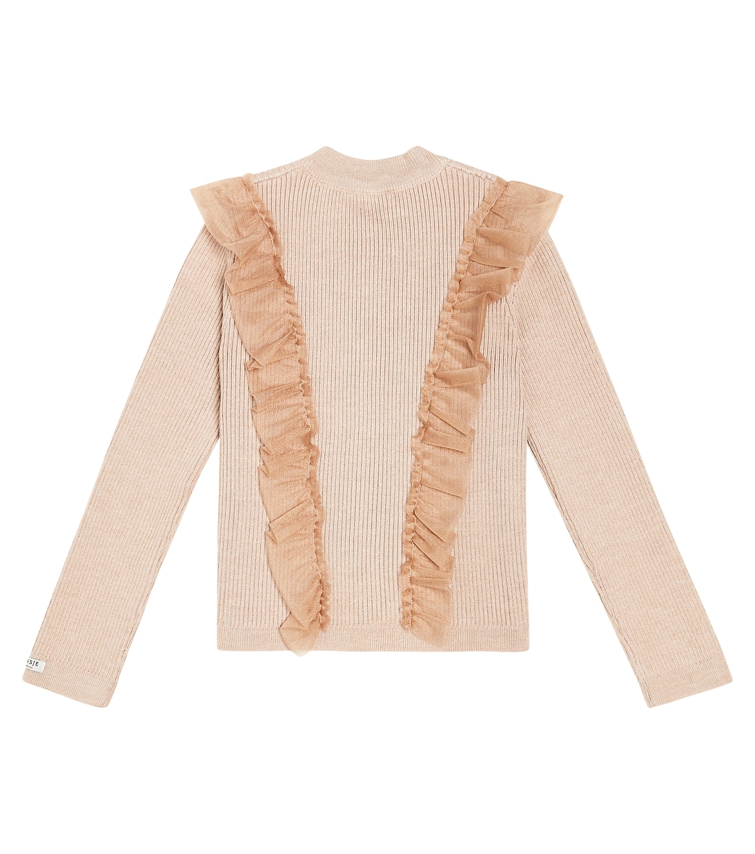 Darine 러플 울 블렌드 카디건 | Donsje