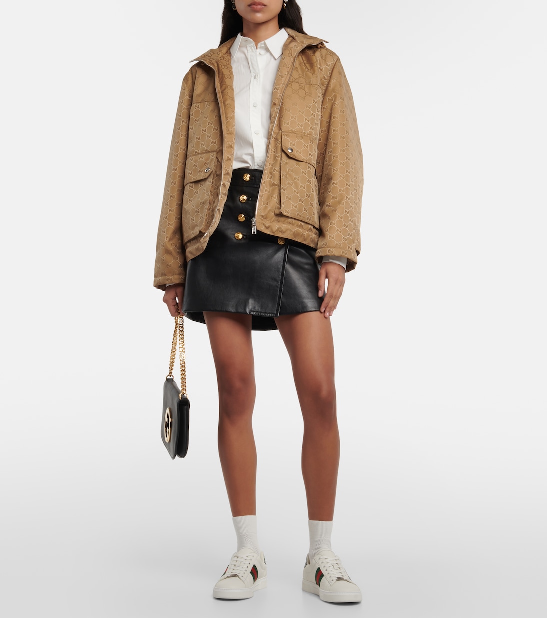 Ace leather sneakers | Gucci