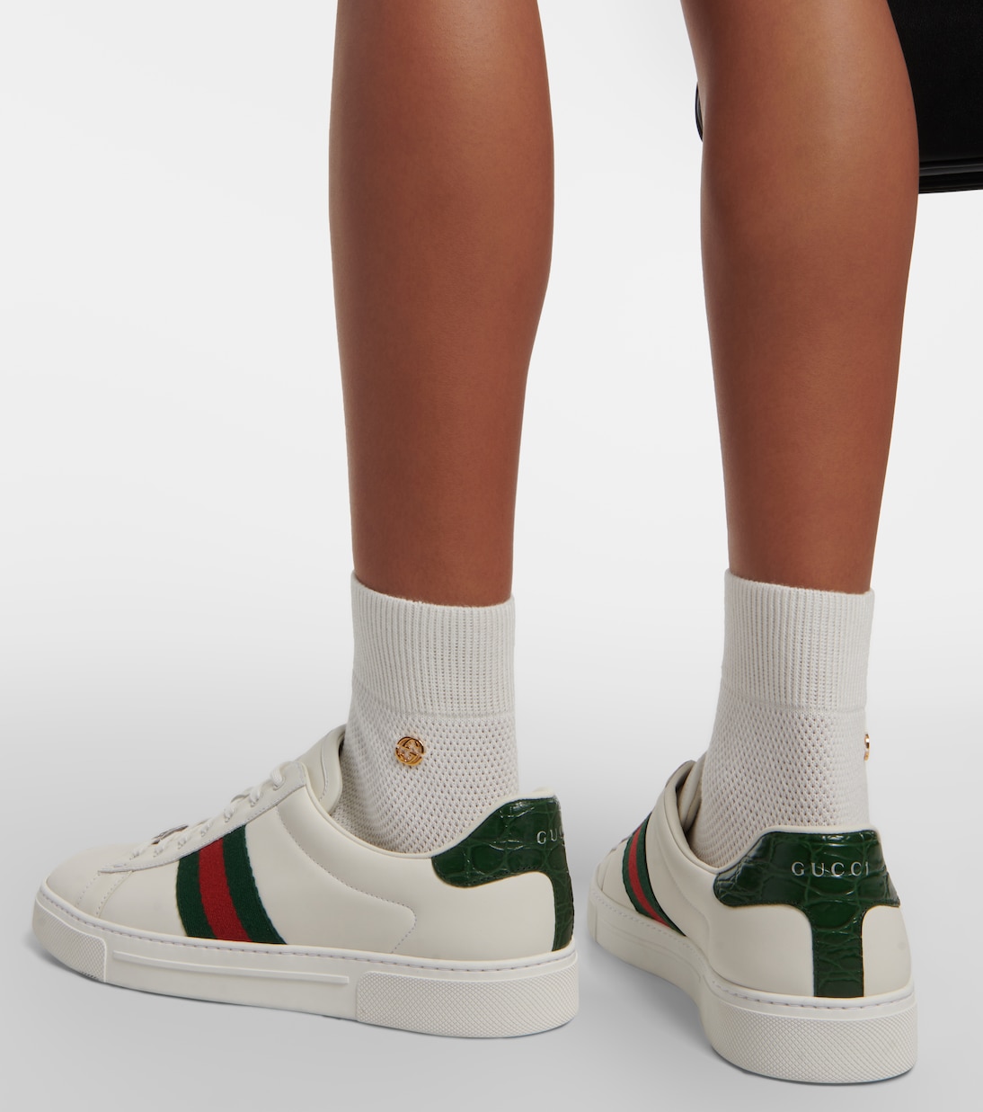 Ace leather sneakers | Gucci