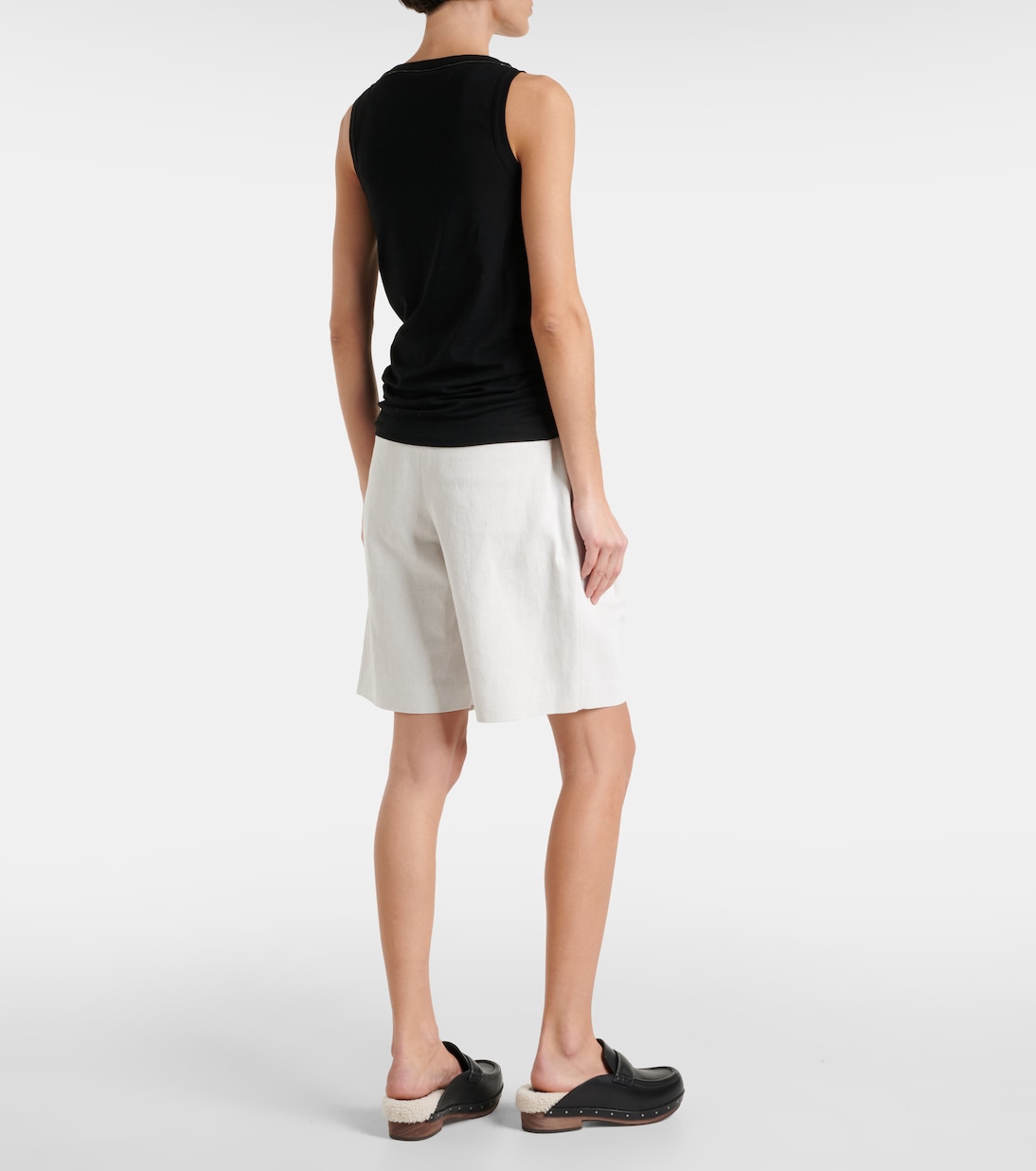 Tank top en mezcla de algodón | Brunello Cucinelli